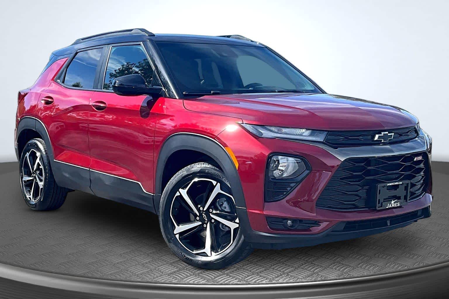 2023 Chevrolet Trailblazer RS Crimson Metallic at James Chevrolet