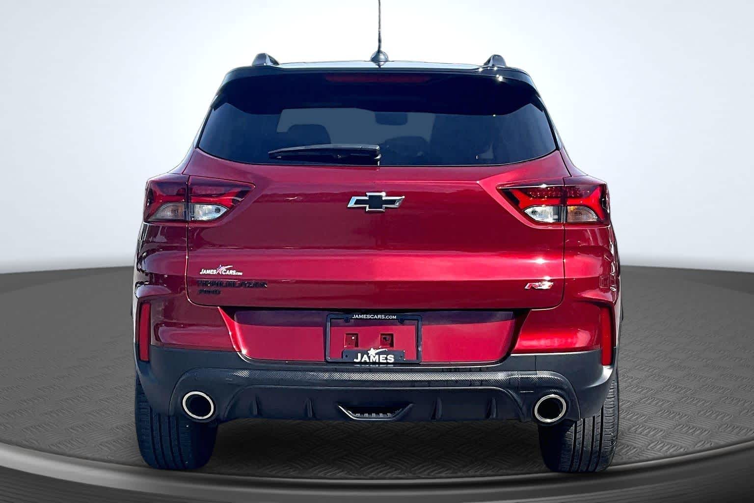 2023 Chevrolet Trailblazer RS Crimson Metallic at James Chevrolet