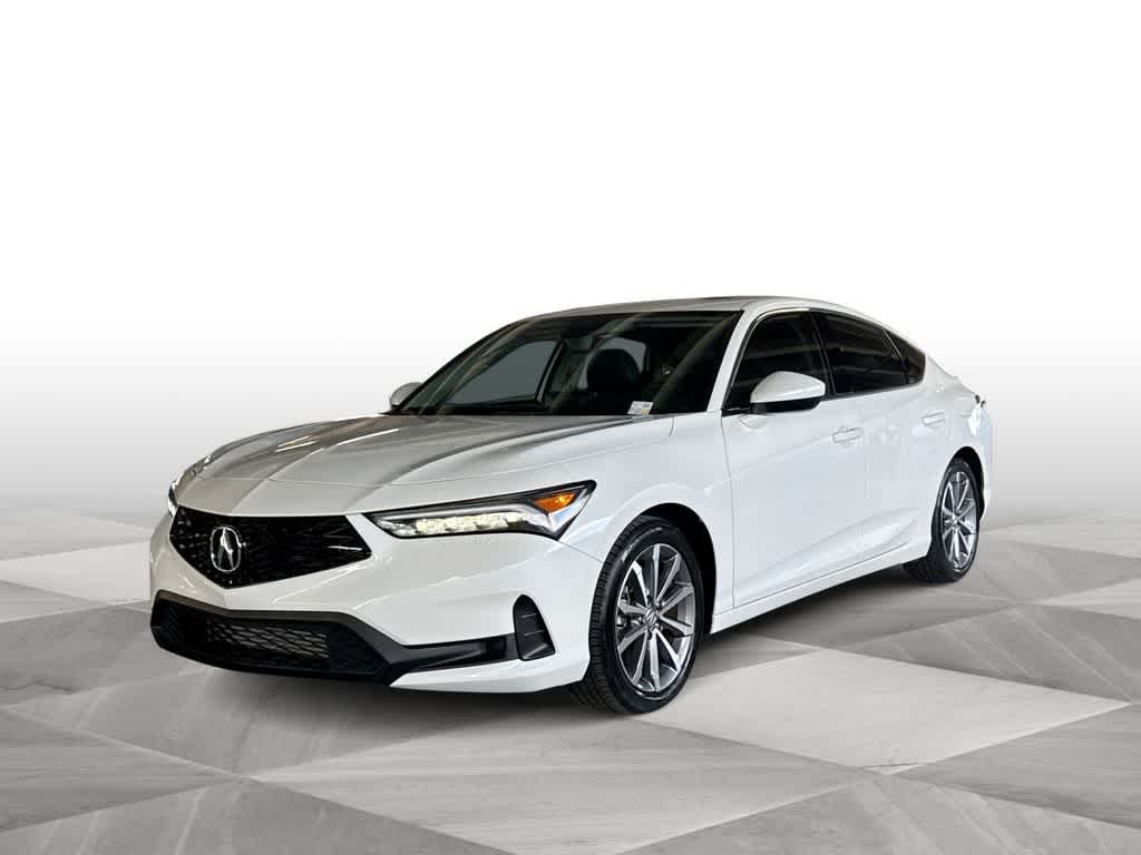 Platinum White Pearl 2024 Acura Integra FWD Sedan Front-Wheel Drive Continuously Variable Transmission