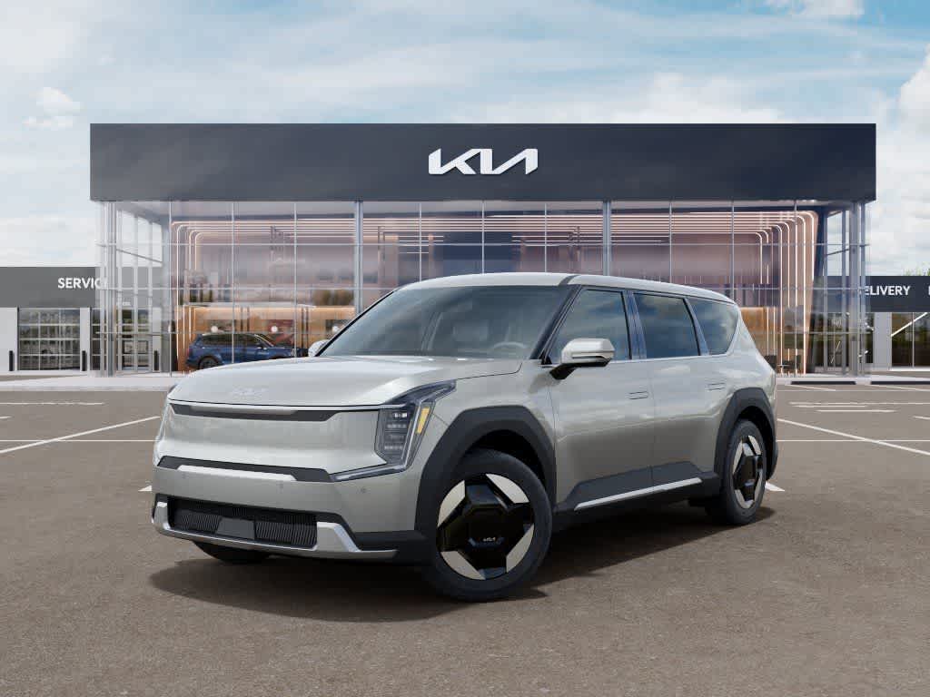 White (Ivory Silver) 2026 Kia EV9 Light RWD SUV / Crossover Rear-Wheel Drive 1-Speed Automatic