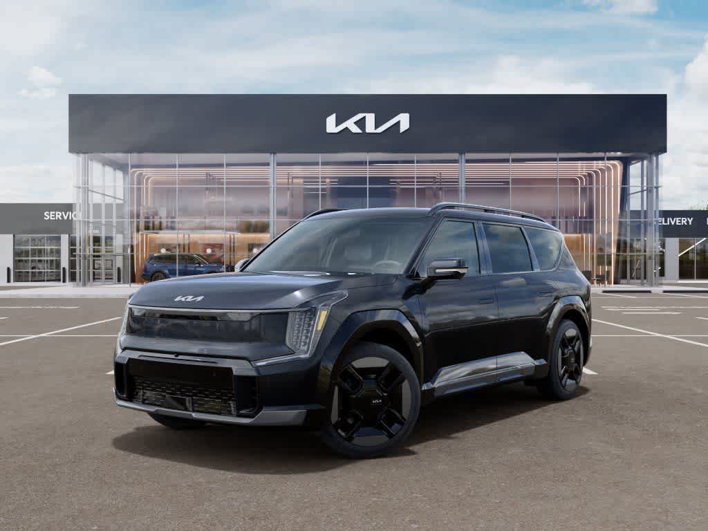 Gray 2026 Kia EV9 GT-Line AWD SUV / Crossover All-Wheel Drive 1-Speed Automatic