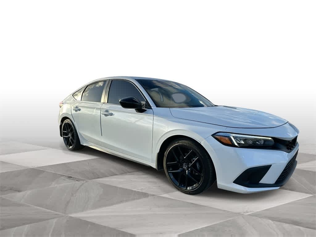 Certified 2024 Honda Civic Hatchback Sport with VIN 19XFL2H8XRE032739 for sale in Florida City, FL