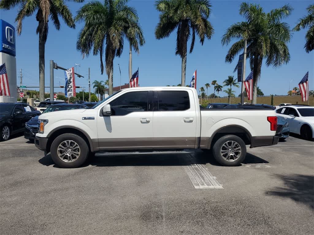 Used 2020 Ford F-150 Lariat with VIN 1FTEW1C43LKF24695 for sale in Florida City, FL