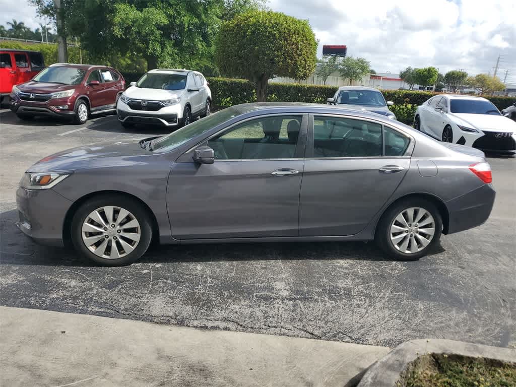 Certified 2015 Honda Accord EX-L with VIN 1HGCR2F87FA194008 for sale in Florida City, FL