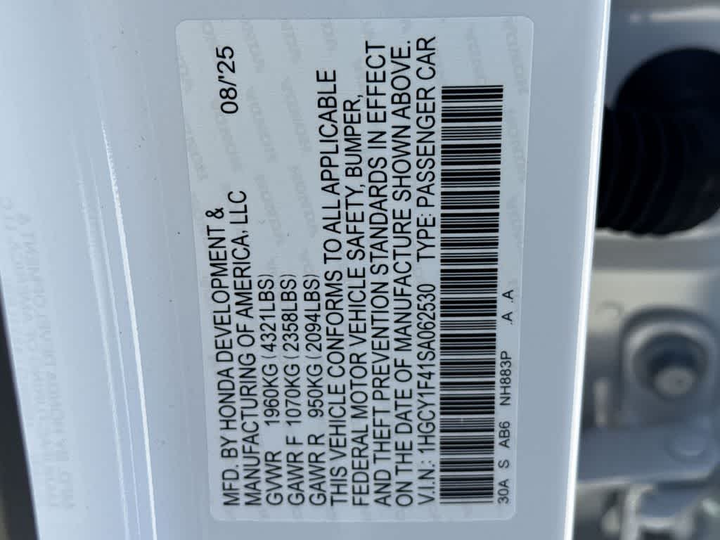 2025 Honda Accord SE - Photo 28