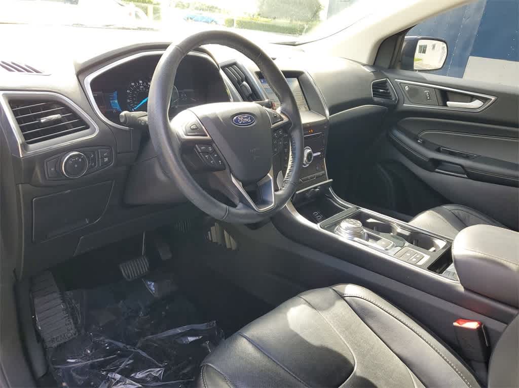 Used 2019 Ford Edge Titanium with VIN 2FMPK3K93KBC25483 for sale in Florida City, FL