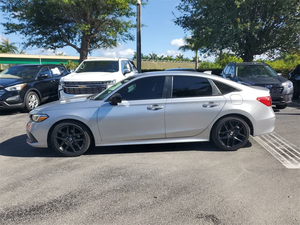 Certified 2022 Honda Civic Sport with VIN 2HGFE2F52NH575750 for sale in Florida City, FL