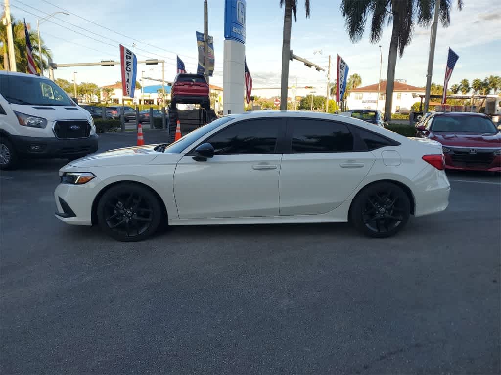 Used 2024 Honda Civic Sport with VIN 2HGFE2F55RH565266 for sale in Florida City, FL