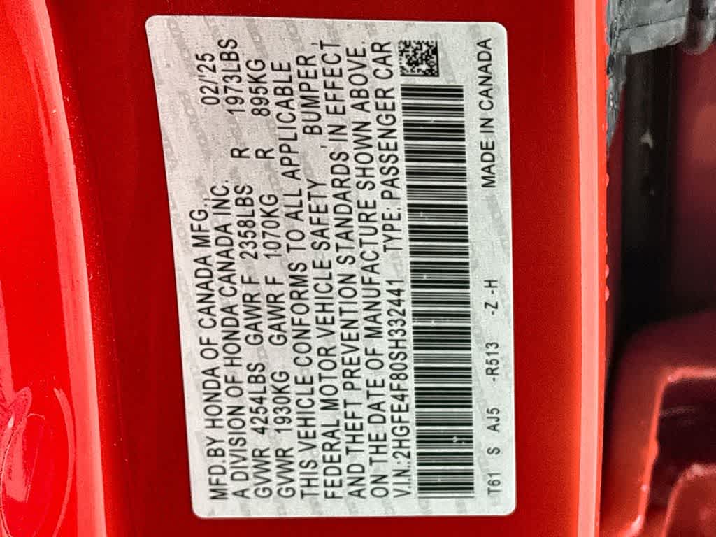 2025 Honda Civic Sport Touring - Photo 28