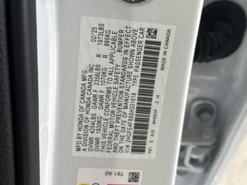 2025 Honda Civic Sport Touring - Photo 28