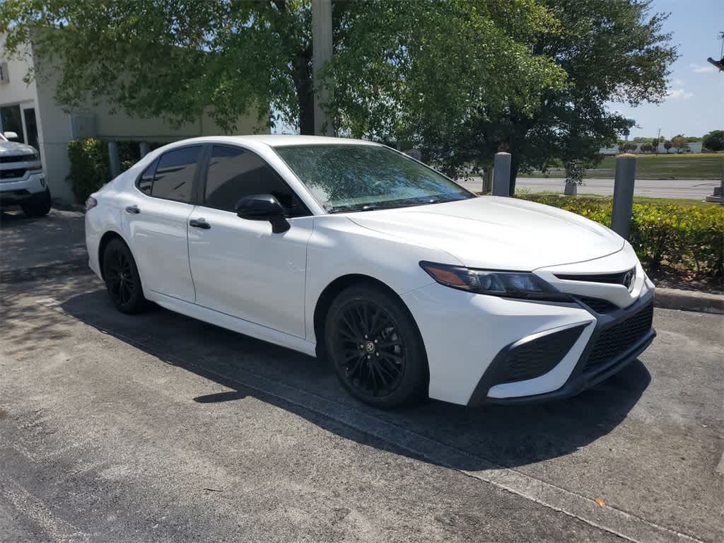 Used 2021 Toyota Camry SE Nightshade with VIN 4T1G11AK1MU435251 for sale in Florida City, FL