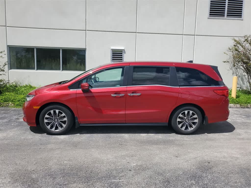 Used 2022 Honda Odyssey EX-L with VIN 5FNRL6H77NB017292 for sale in Florida City, FL