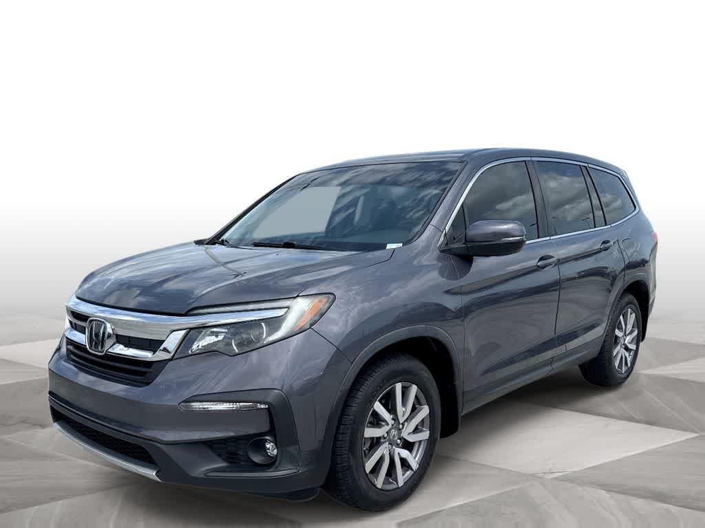 Gray (Modern Steel Metallic) 2020 Honda Pilot EX-L FWD SUV / Crossover Front-Wheel Drive 6-Speed Automatic