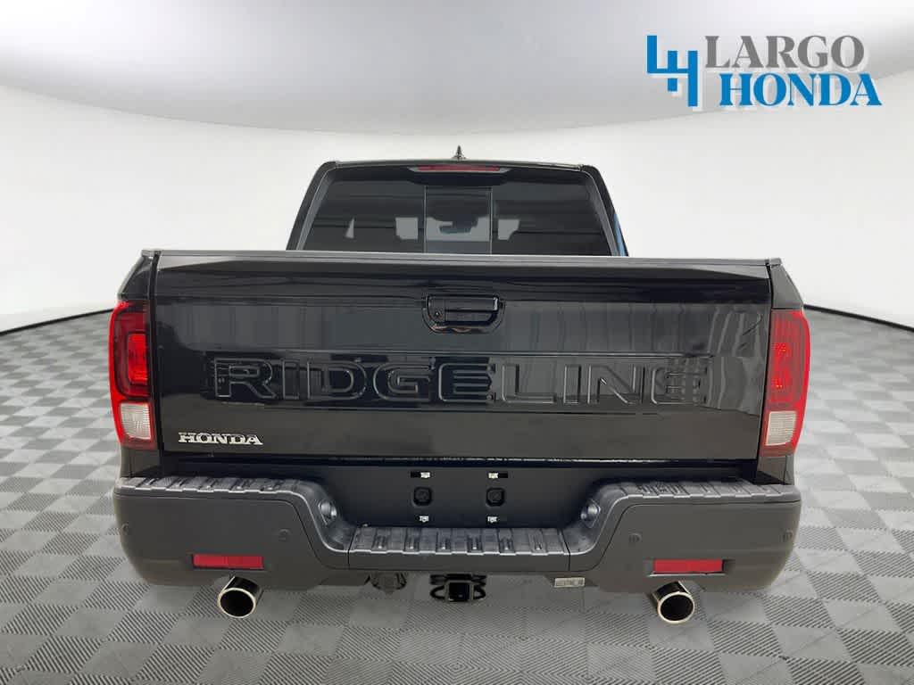 New Crystal Black Pearl 2025 Honda Ridgeline Black Edition for