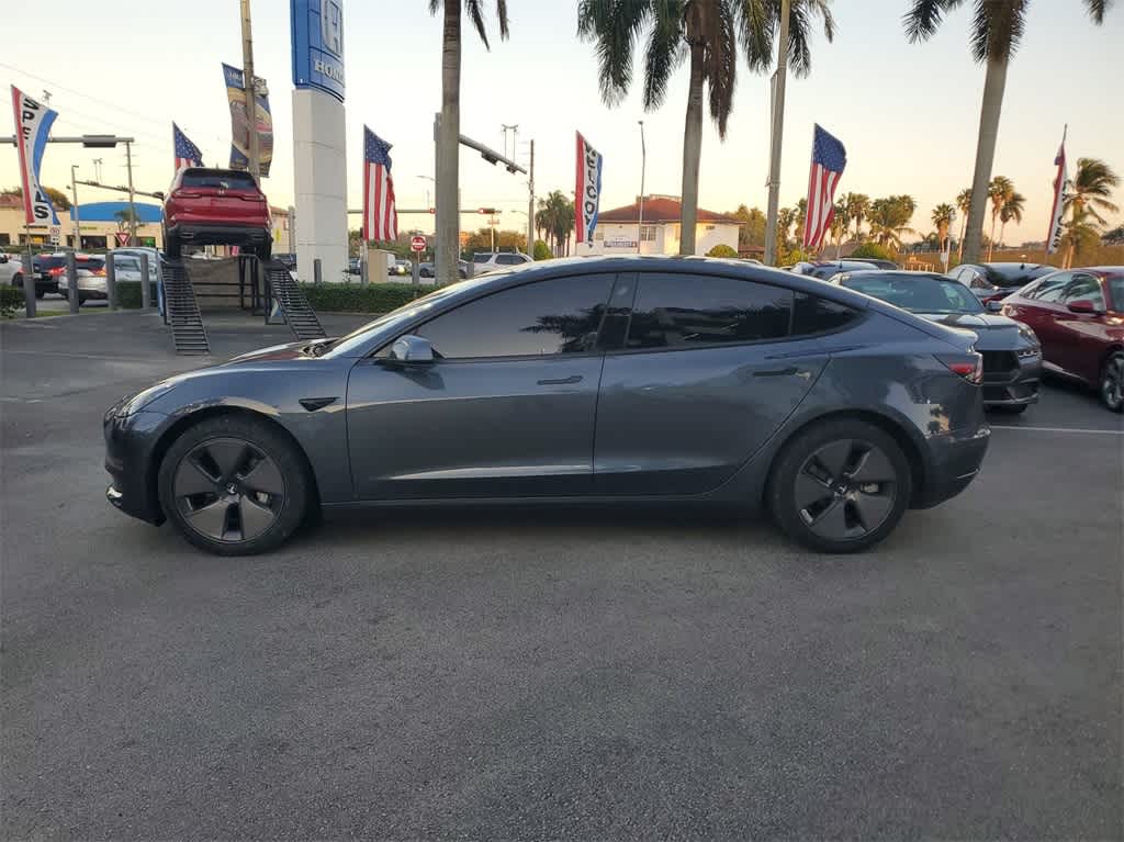 Used 2021 Tesla Model 3 Base with VIN 5YJ3E1EAXMF906119 for sale in Florida City, FL