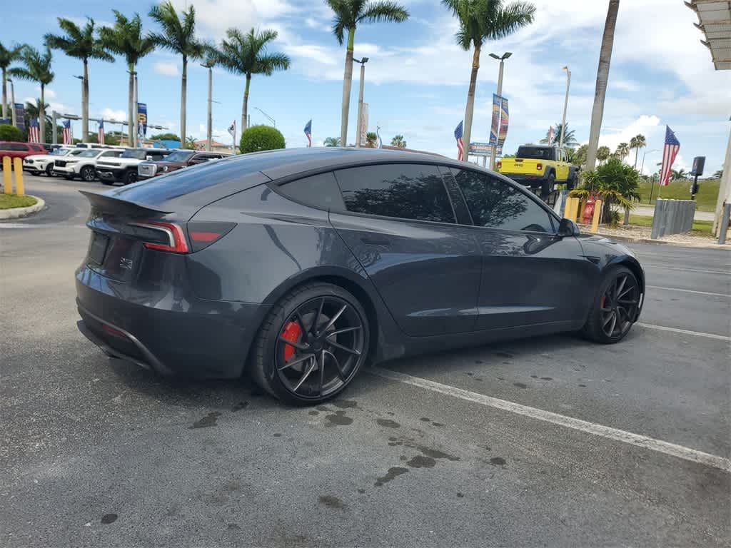 Used 2024 Tesla Model 3 Long Range with VIN 5YJ3E1ET0RF891543 for sale in Florida City, FL