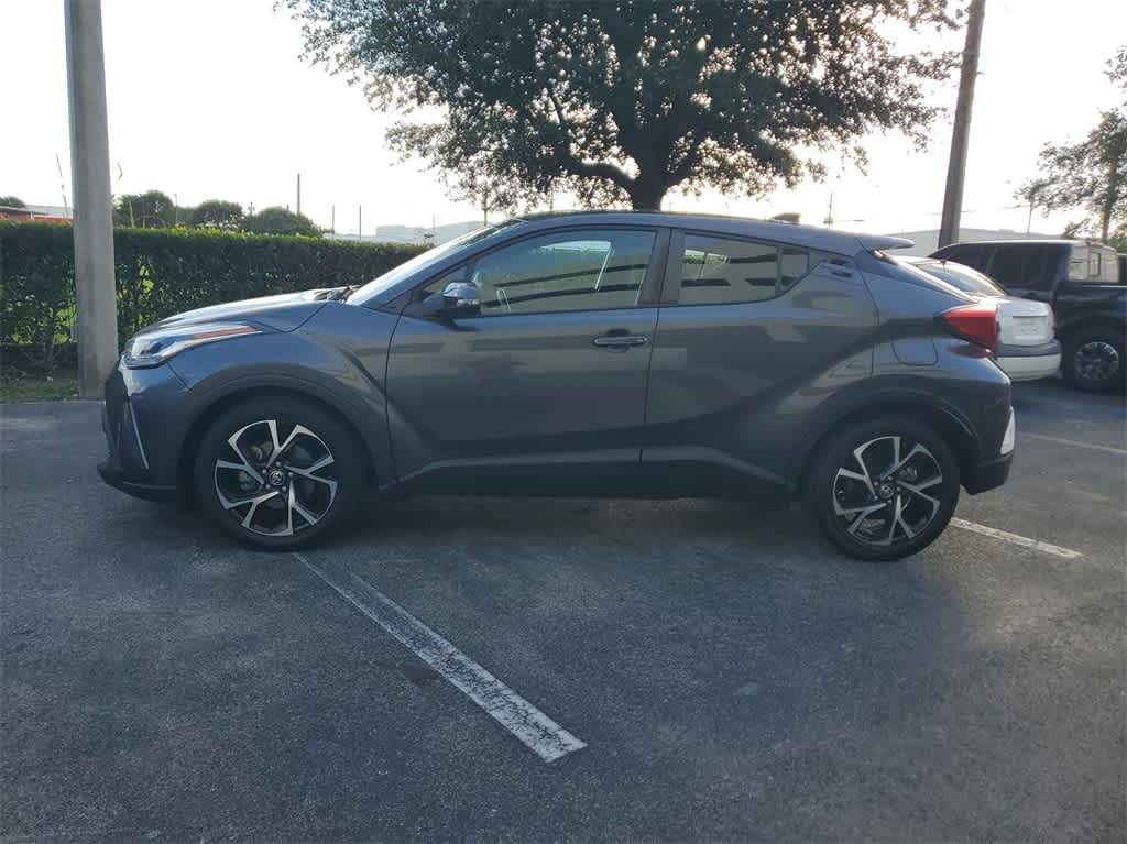 Used 2022 Toyota C-HR XLE with VIN NMTKHMBX9NR143695 for sale in Florida City, FL