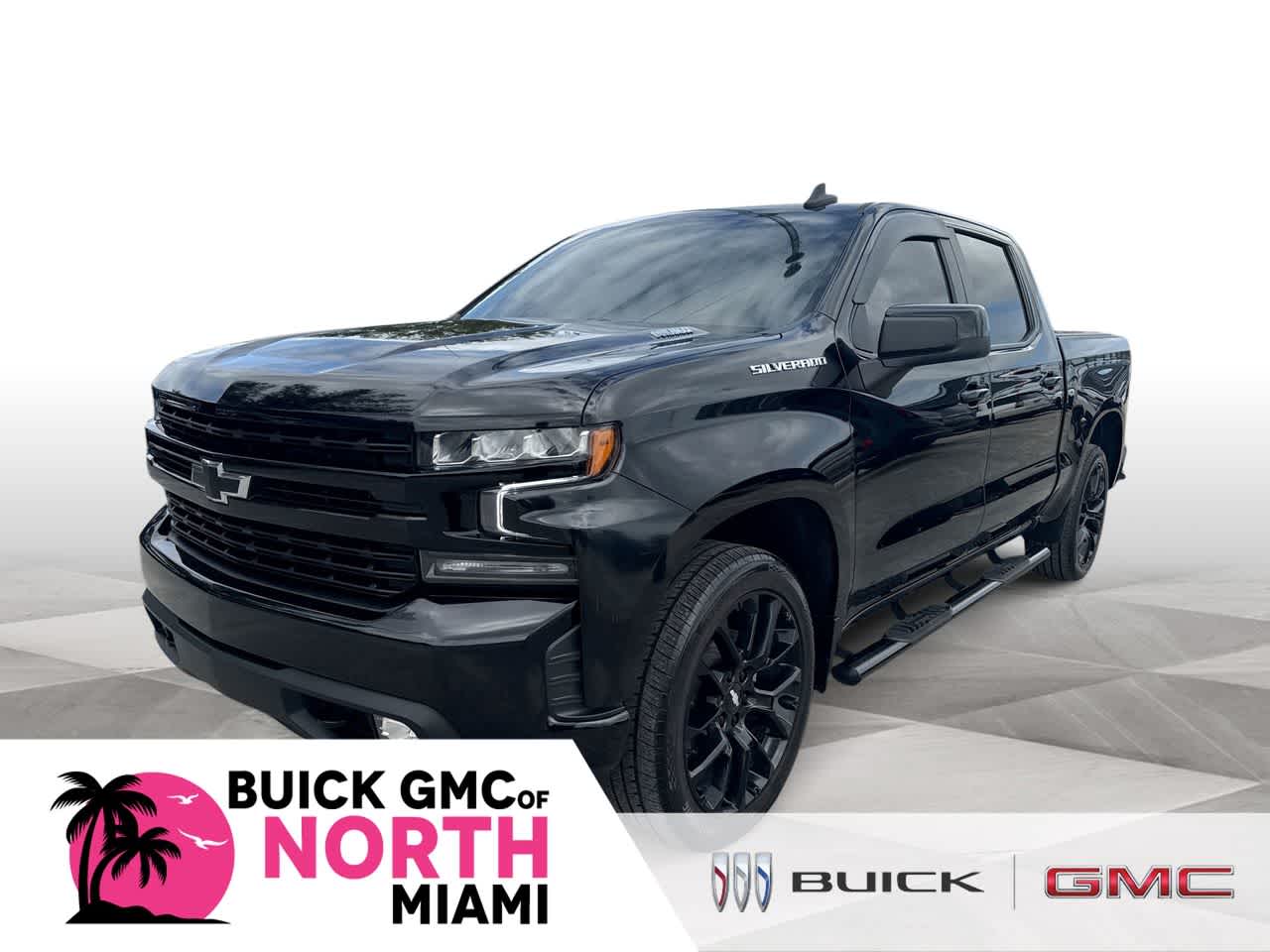 Black 2021 Chevrolet Silverado 1500 RST Crew Cab RWD Pickup Truck 4X2 Automatic