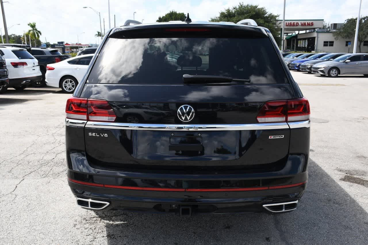 2022 Volkswagen Atlas 3.6L V6 SEL Premium R-Line 4