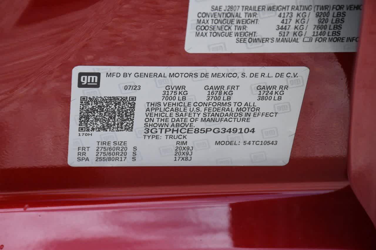 2023 GMC Sierra 1500 Elevation 2WD Crew Cab 147 26