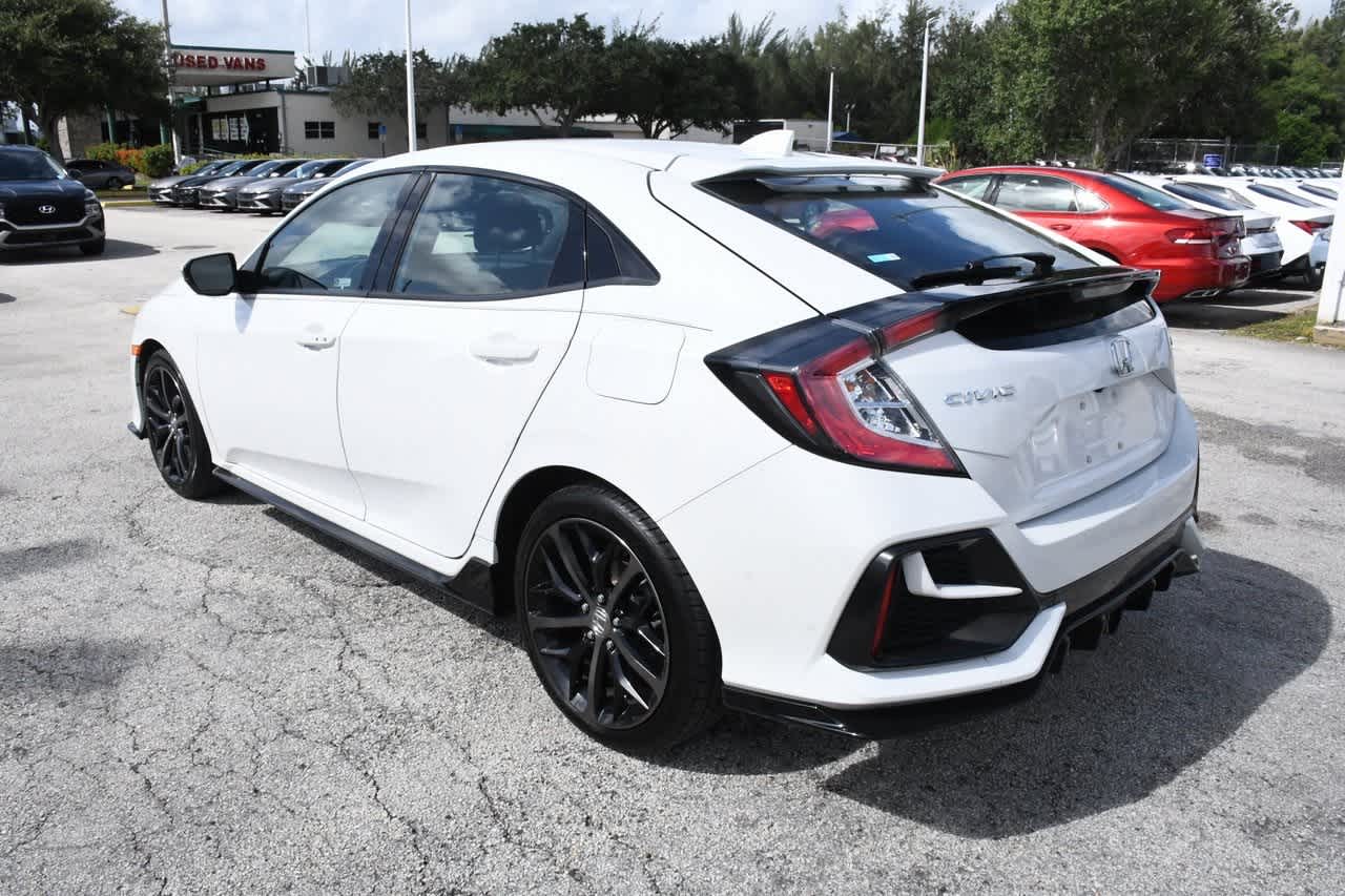 2021 Honda Civic Hatchback Sport 4