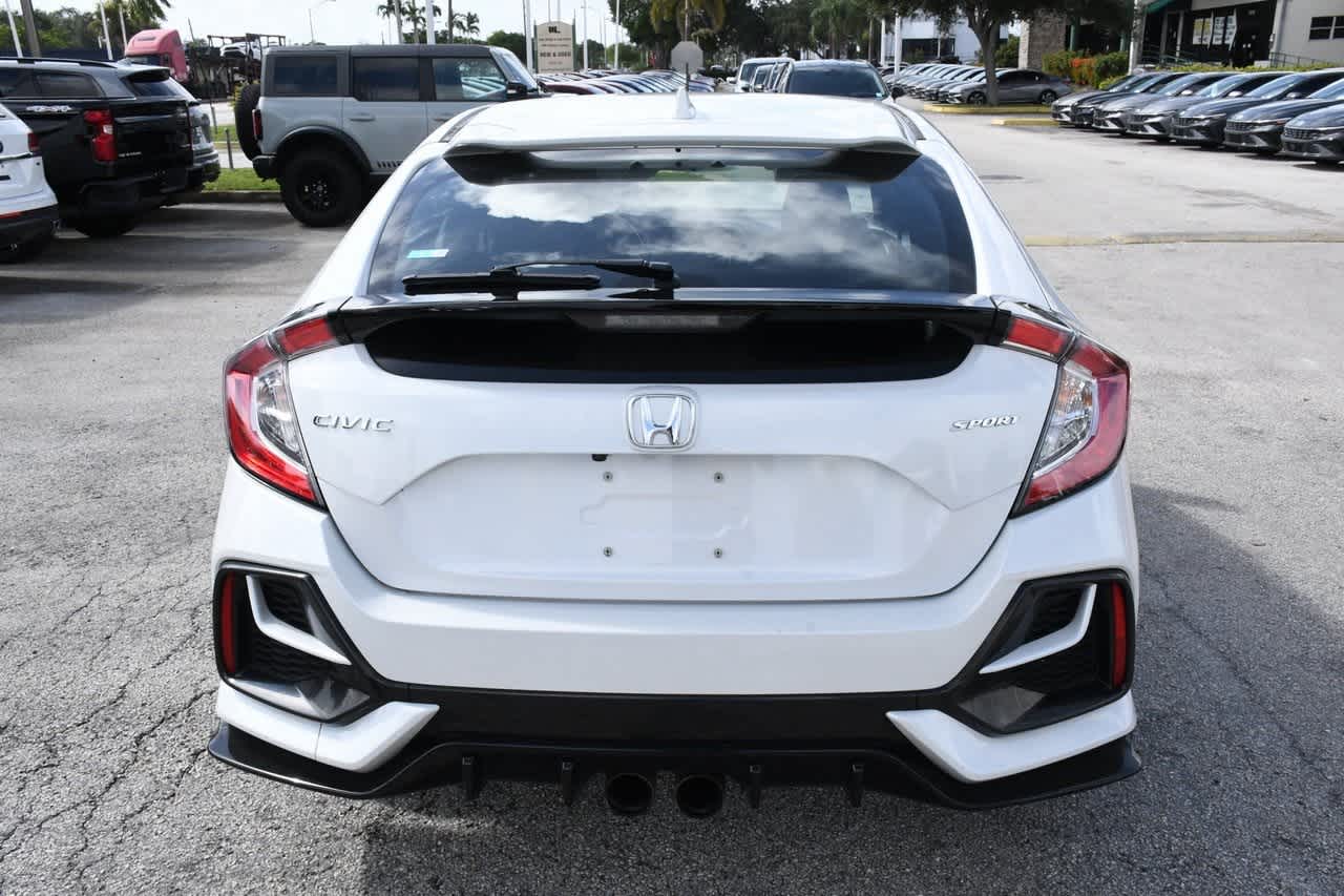 2021 Honda Civic Hatchback Sport 5