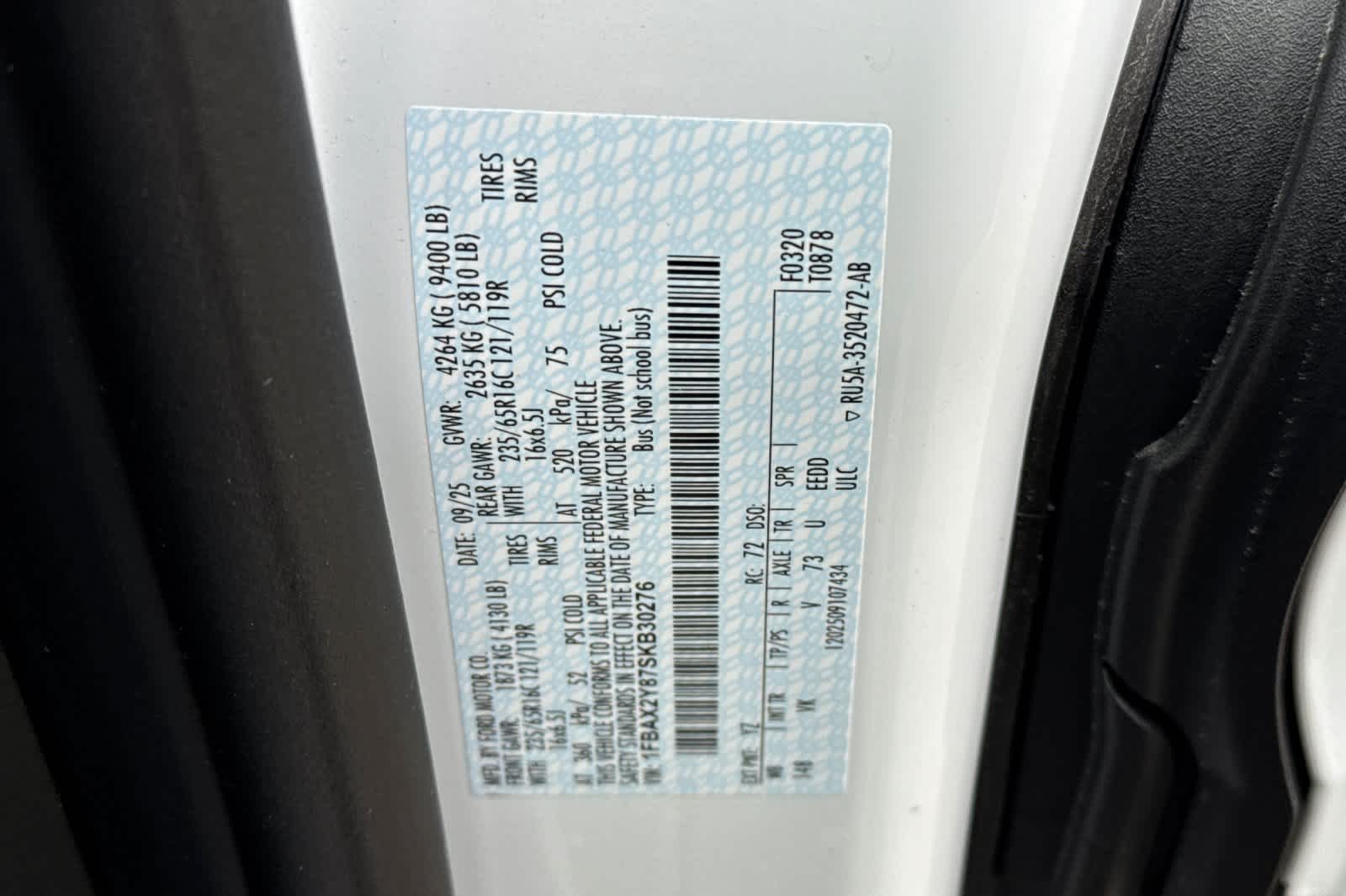 New 2025 Ford Transit Passenger Wagon Van