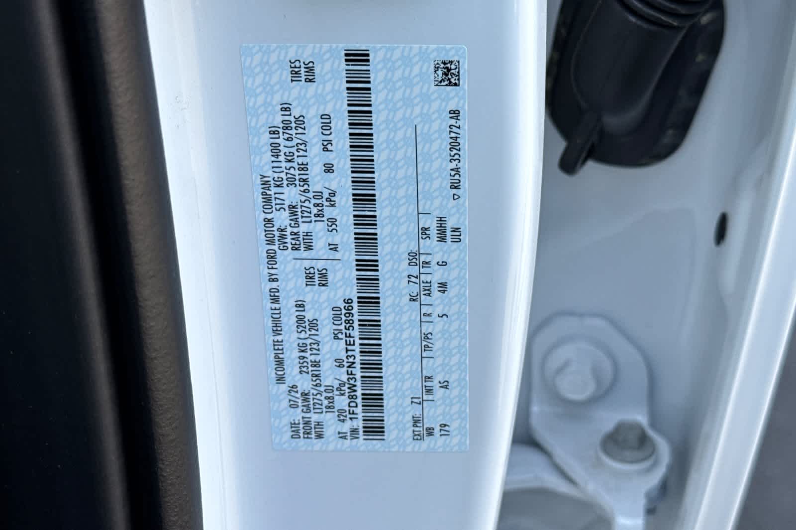 New 2026 Ford Super Duty F-350 SRW Truck