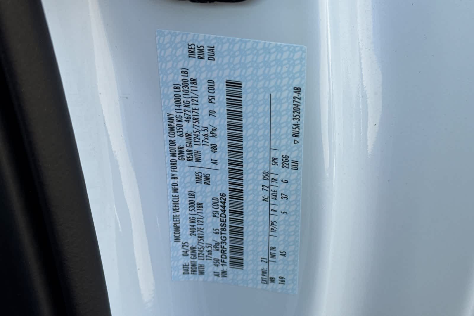 New 2025 Ford Super Duty F-350 DRW Truck