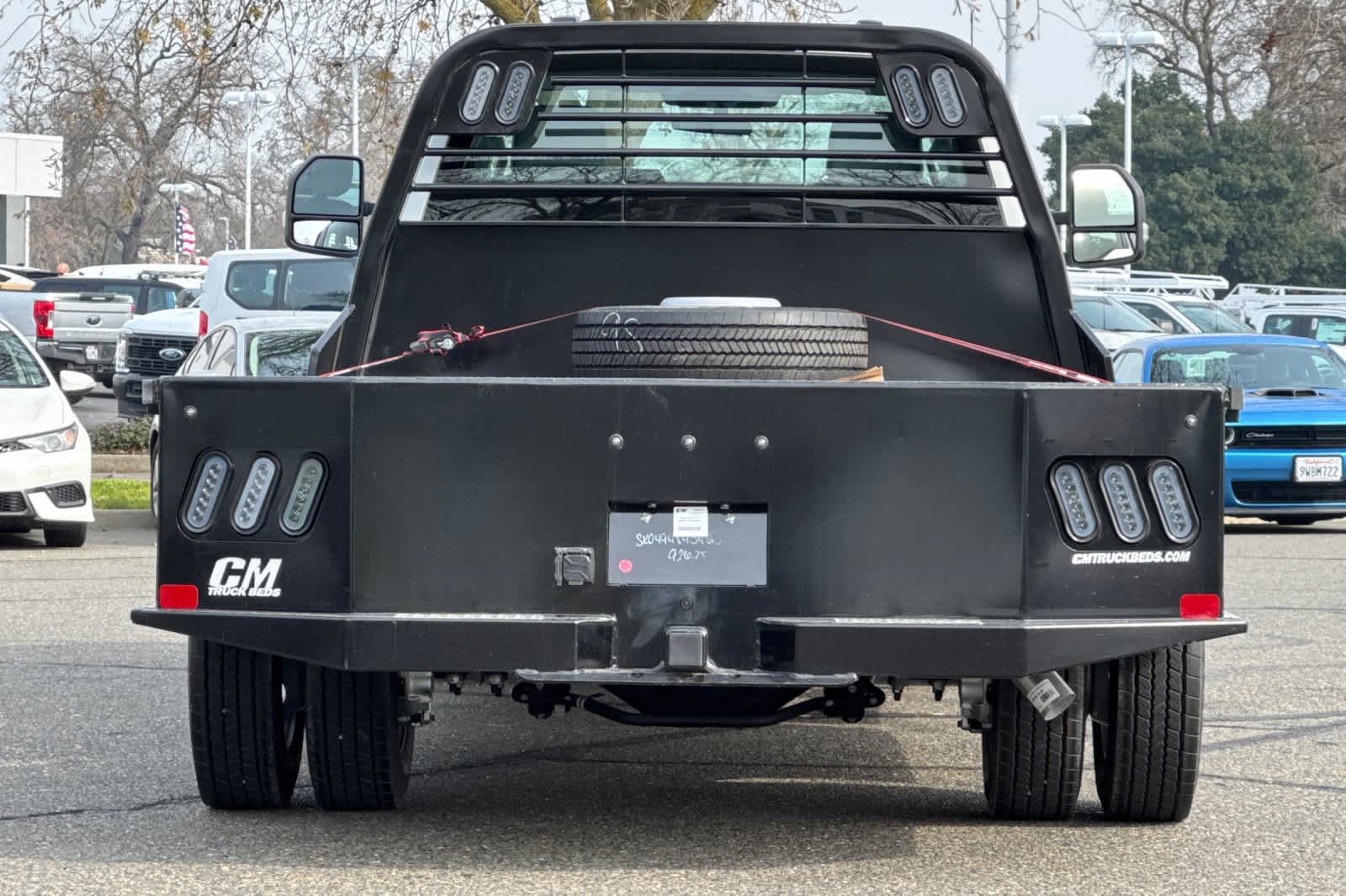 New 2025 Ford F-550 Regular Cab Steel Flatbed Truck