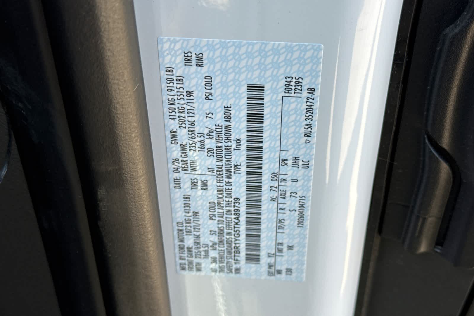 New 2026 Ford Transit Sedan