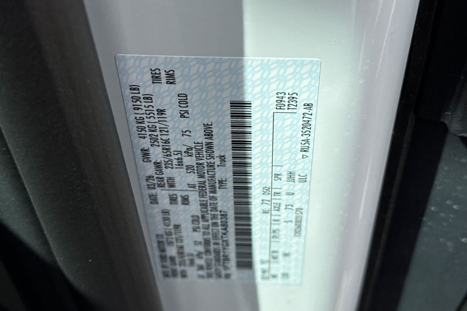 New 2026 Ford Transit Sedan