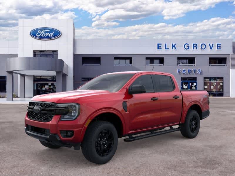 Ruby Red Metallic Tinted Clearcoat 2026 Ford Ranger Pickup Truck Four-Wheel Drive Automatic