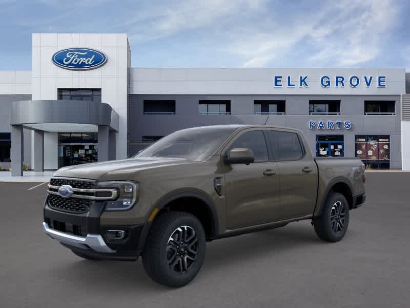 MARSH GRAY 2026 Ford Ranger Lariat SuperCrew 4WD Pickup Truck Four-Wheel Drive Automatic