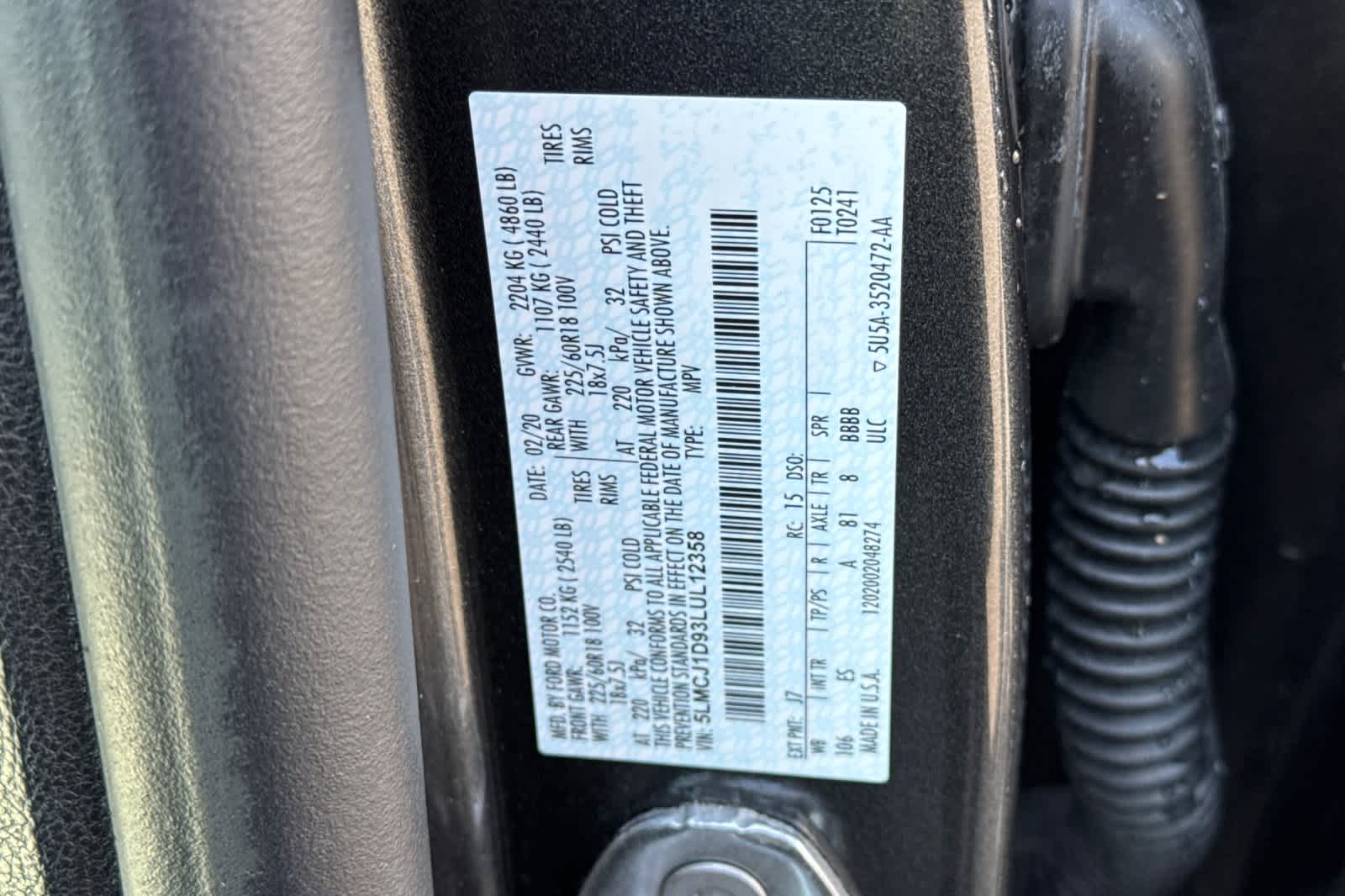 Used 2020 Lincoln Corsair SUV