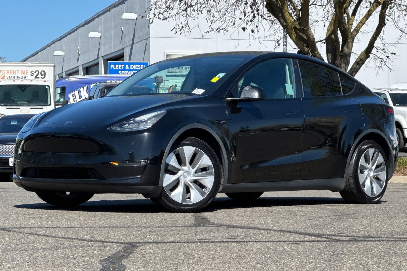 Black 2021 Tesla Model Y Long Range AWD SUV / Crossover All-Wheel Drive 1-Speed Automatic