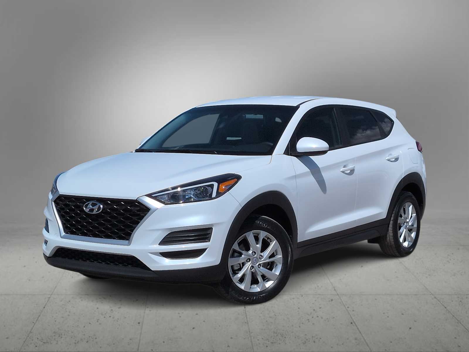 White Cream 2021 Hyundai Tucson SE FWD SUV / Crossover Front-Wheel Drive 6-Speed Automatic