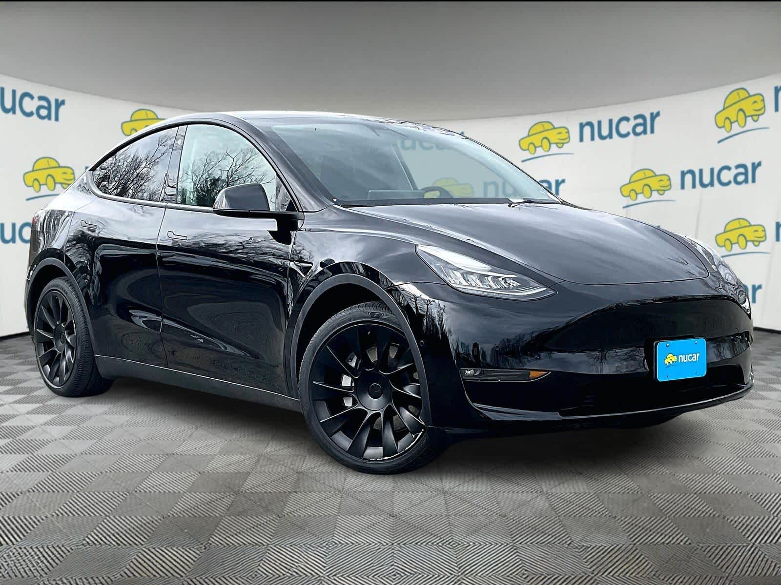 Black 2022 Tesla Model Y Long Range AWD SUV / Crossover All-Wheel Drive 1-Speed Automatic