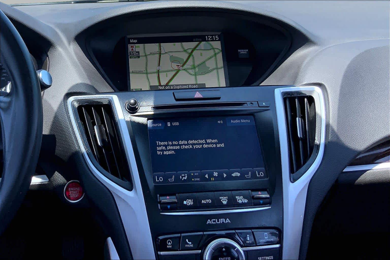 2020 Acura TLX w/Technology Pkg Platinum White Pearl at AutoNation USA Houston