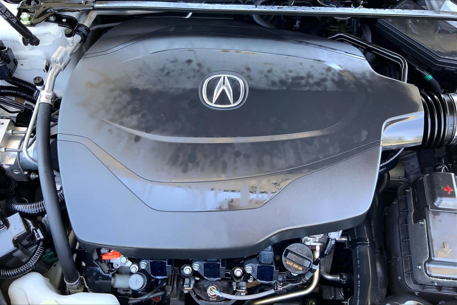 2020 Acura TLX w/Technology Pkg Platinum White Pearl at AutoNation USA Houston