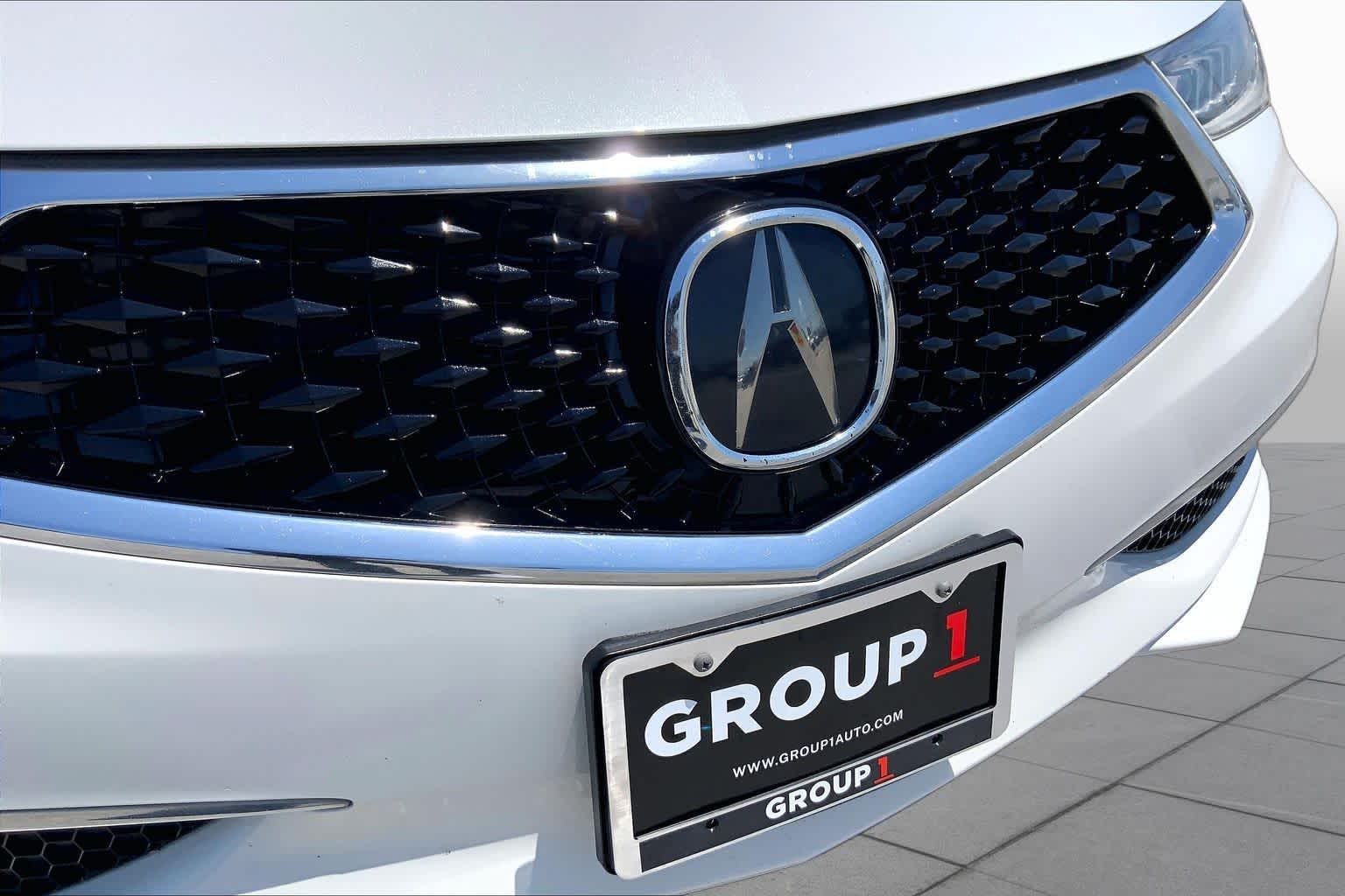 2020 Acura TLX w/Technology Pkg Platinum White Pearl at AutoNation USA Houston