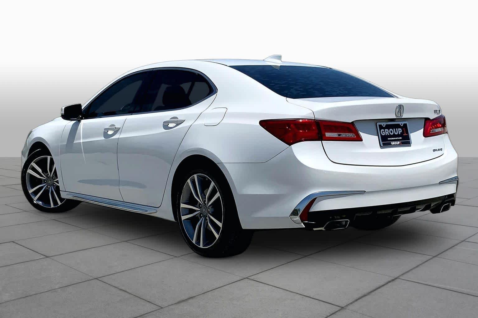 2020 Acura TLX w/Technology Pkg Platinum White Pearl at AutoNation USA Houston
