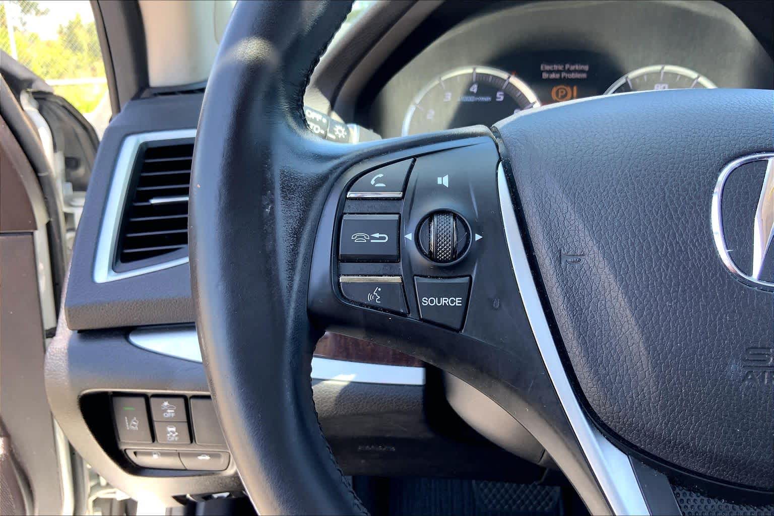 2020 Acura TLX w/Technology Pkg Platinum White Pearl at AutoNation USA Houston
