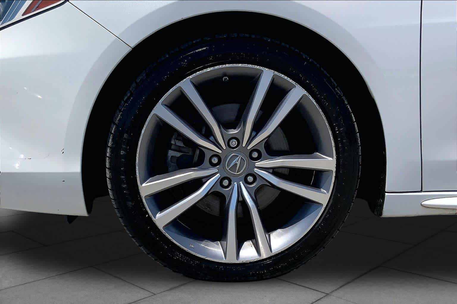 2020 Acura TLX w/Technology Pkg Platinum White Pearl at AutoNation USA Houston