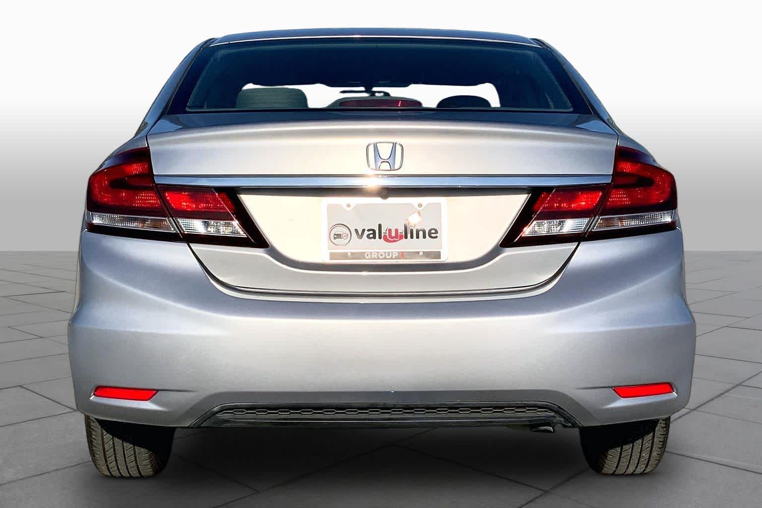 2013 Honda Civic LX Alabaster Silver Metallic at Group 1 Toyota Southwest