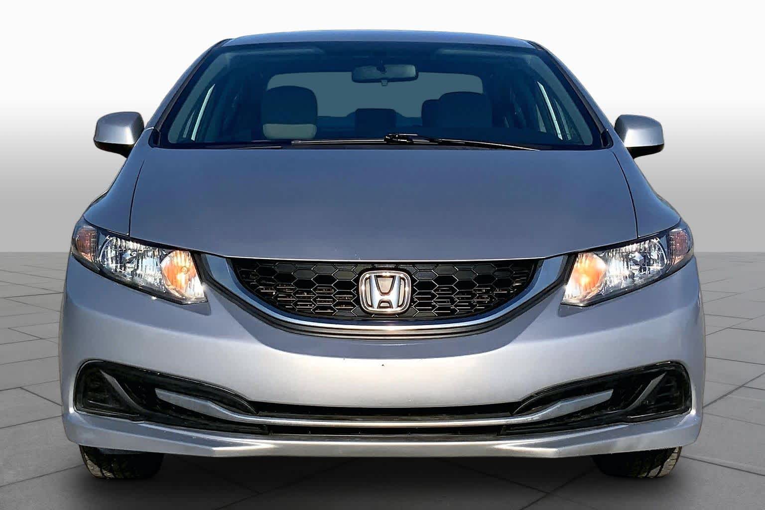 2013 Honda Civic LX Alabaster Silver Metallic at Group 1 Toyota Southwest