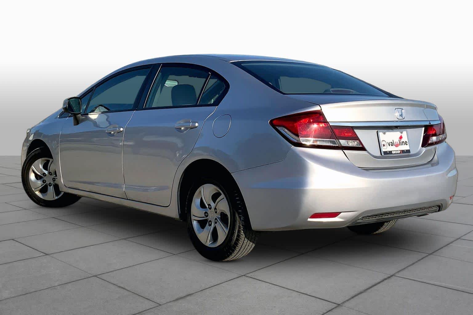 2013 Honda Civic LX Alabaster Silver Metallic at Group 1 Toyota Southwest