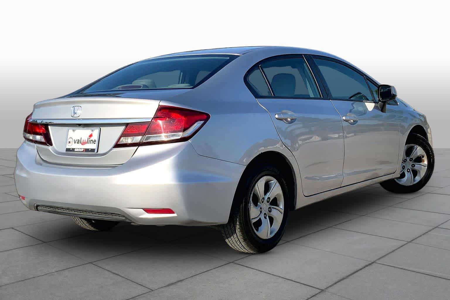 2013 Honda Civic LX Alabaster Silver Metallic at Group 1 Toyota Southwest
