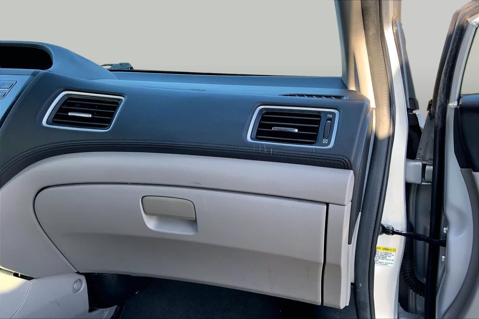 2013 Honda Civic LX Alabaster Silver Metallic at Group 1 Toyota Southwest