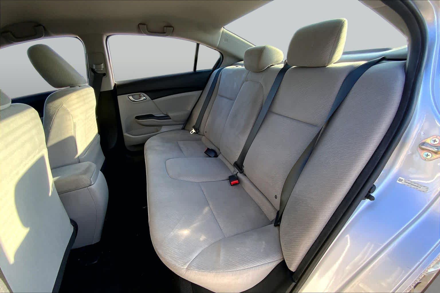 2013 Honda Civic LX Alabaster Silver Metallic at Group 1 Toyota Southwest